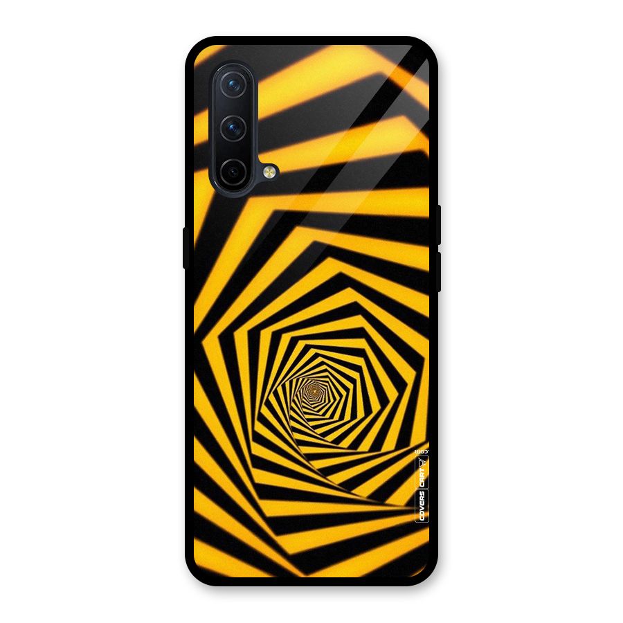 Taxi Pattern Glass Back Case for OnePlus Nord CE 5G