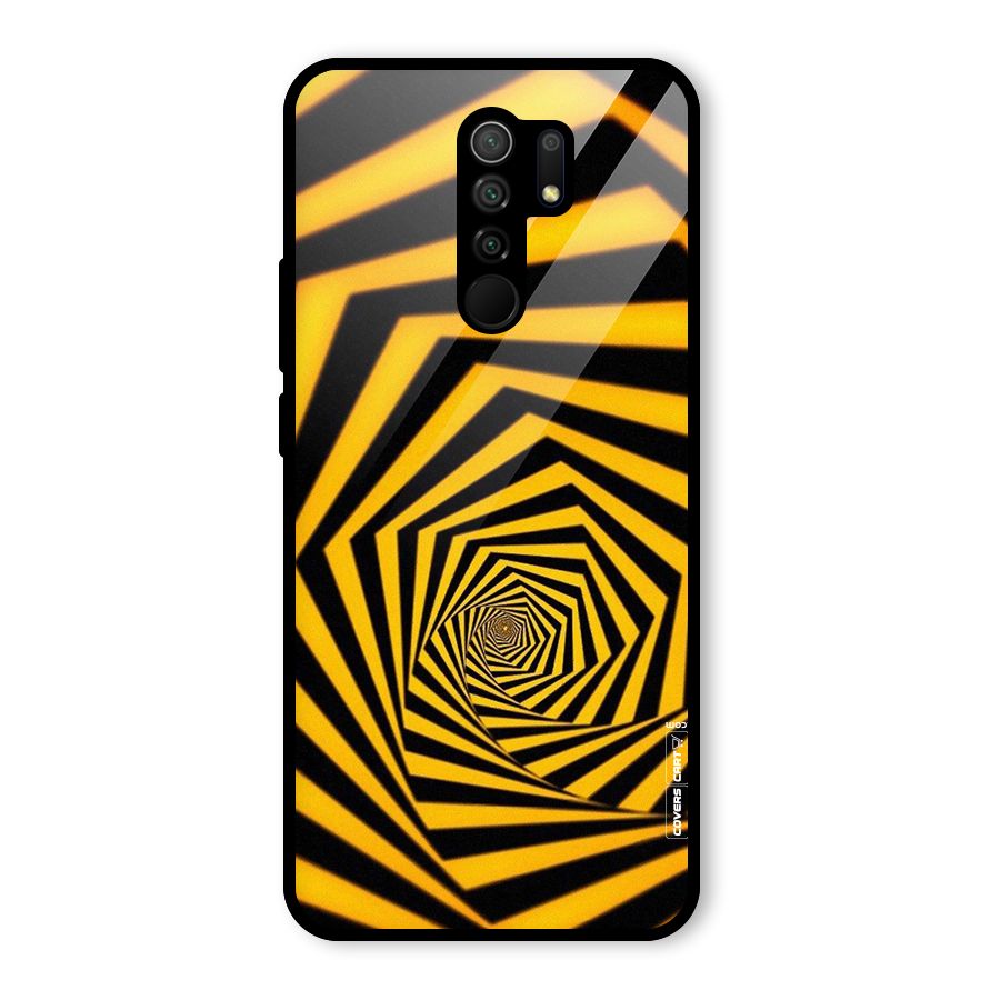 Taxi Pattern Glass Back Case for Poco M2