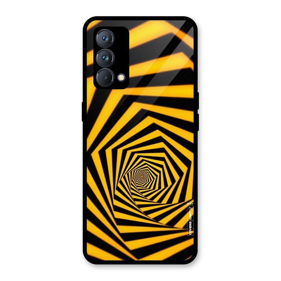 Taxi Pattern Glass Back Case for Realme GT Master Edition