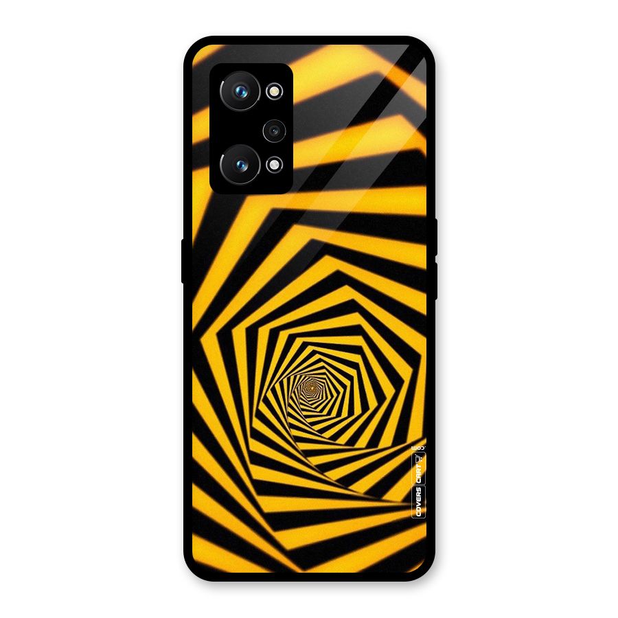 Taxi Pattern Glass Back Case for Realme GT Neo 3T
