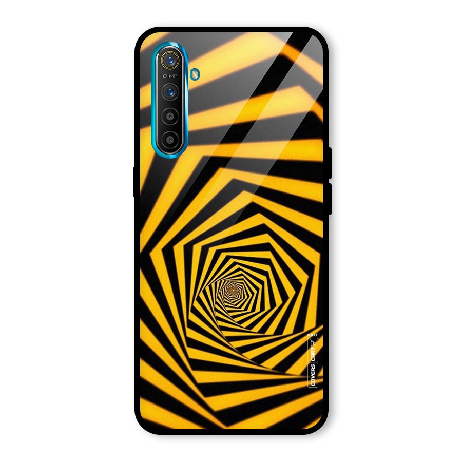 Taxi Pattern Glass Back Case for Realme X2