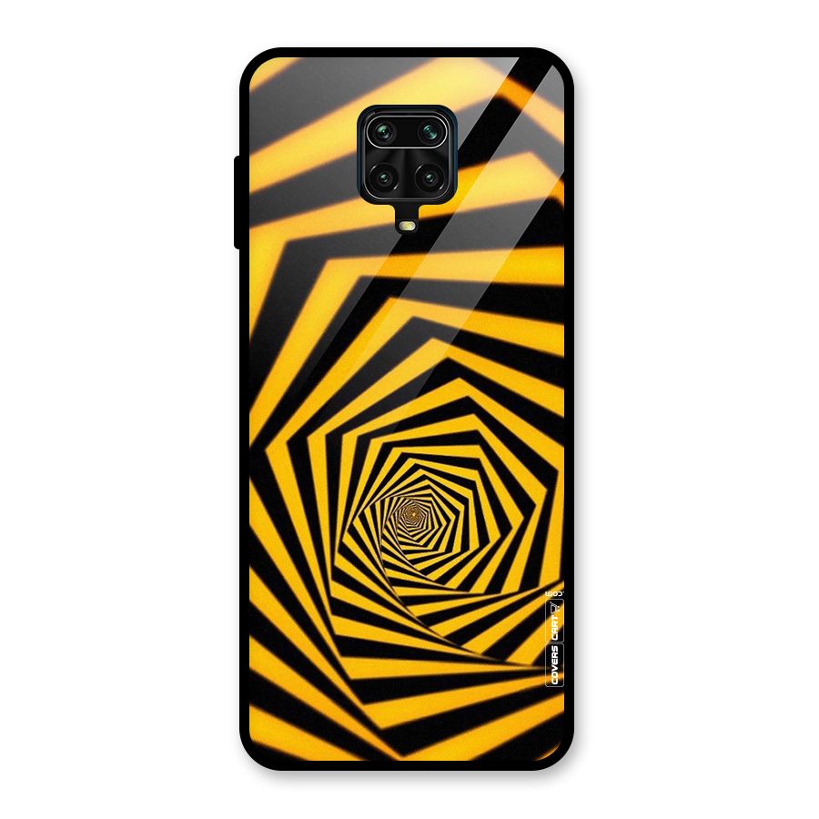 Taxi Pattern Glass Back Case for Redmi Note 10 Lite