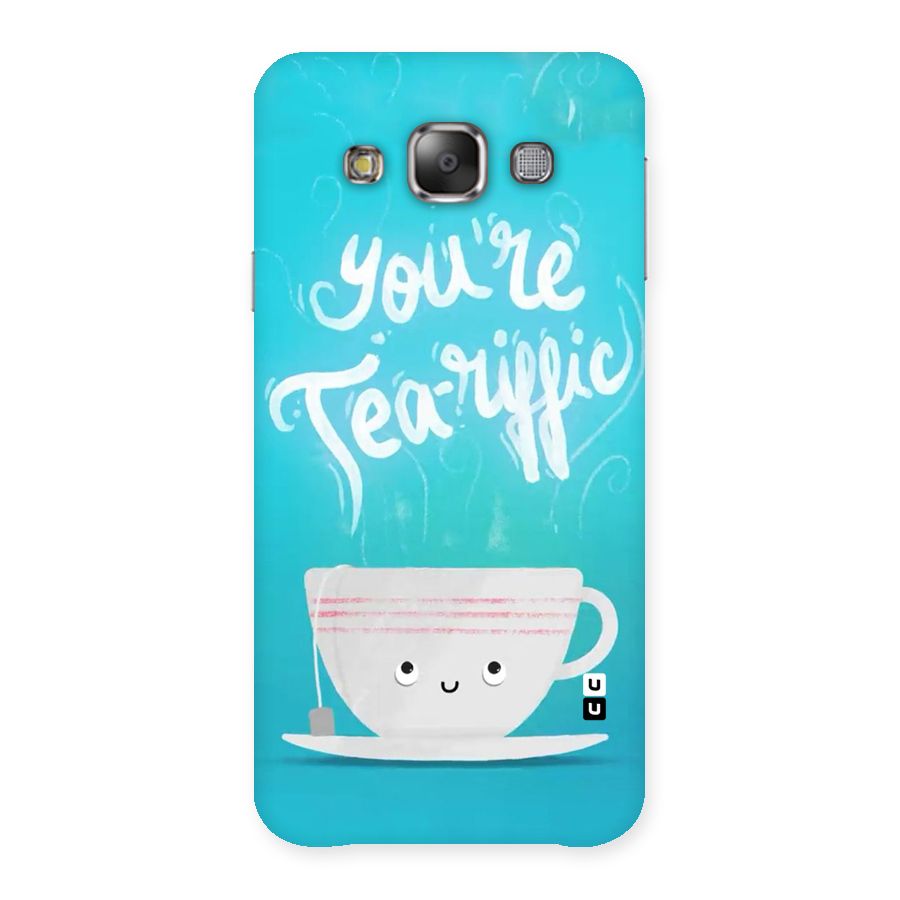 Tea-rific Back Case for Galaxy E7