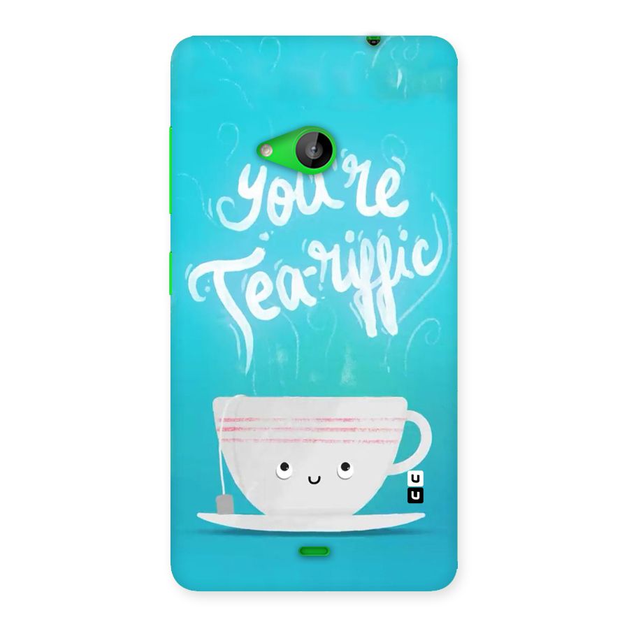 Tea-rific Back Case for Lumia 535