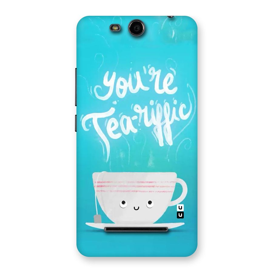 Tea-rific Back Case for Micromax Canvas Juice 3 Q392