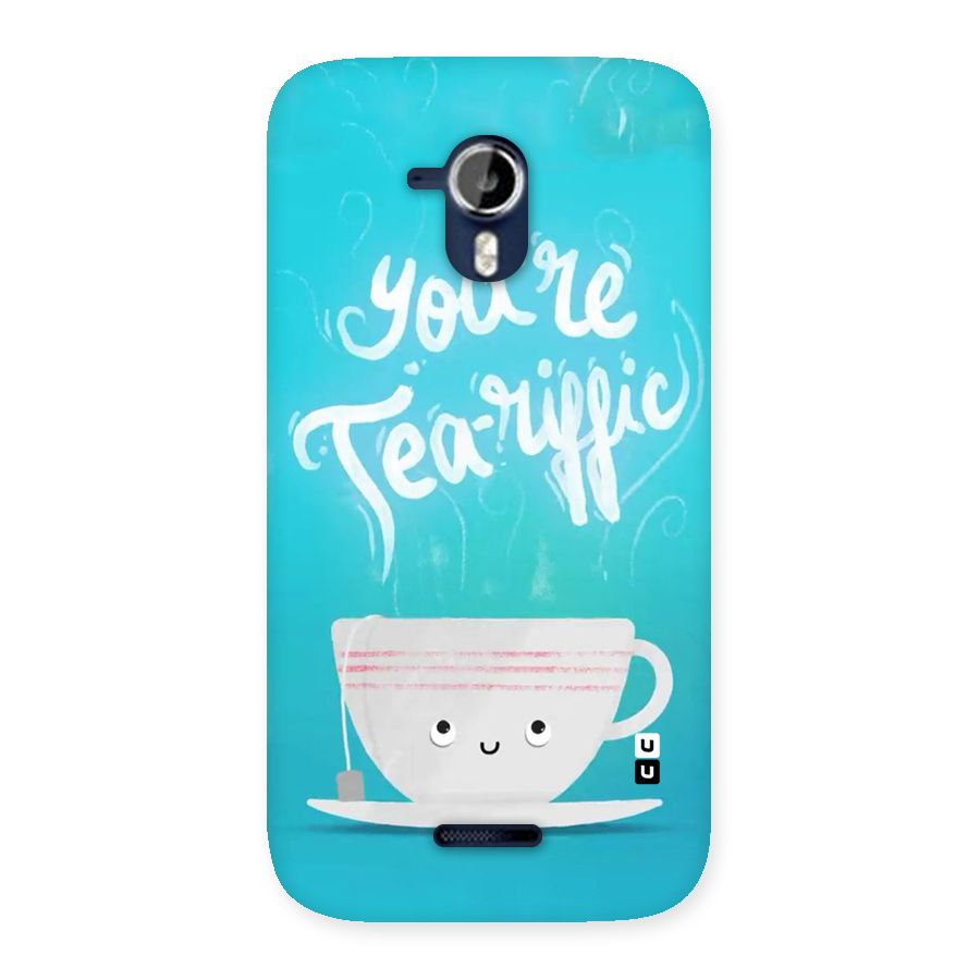 Tea-rific Back Case for Micromax Canvas Magnus A117