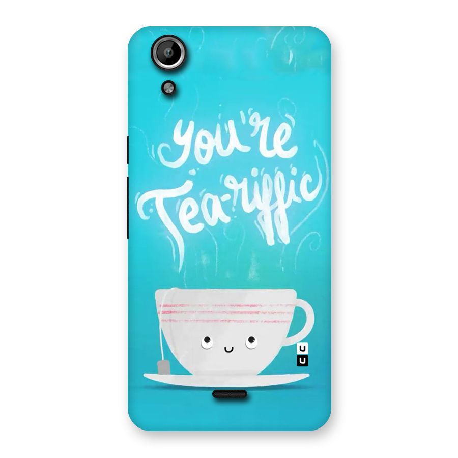 Tea-rific Back Case for Micromax Canvas Selfie Lens Q345