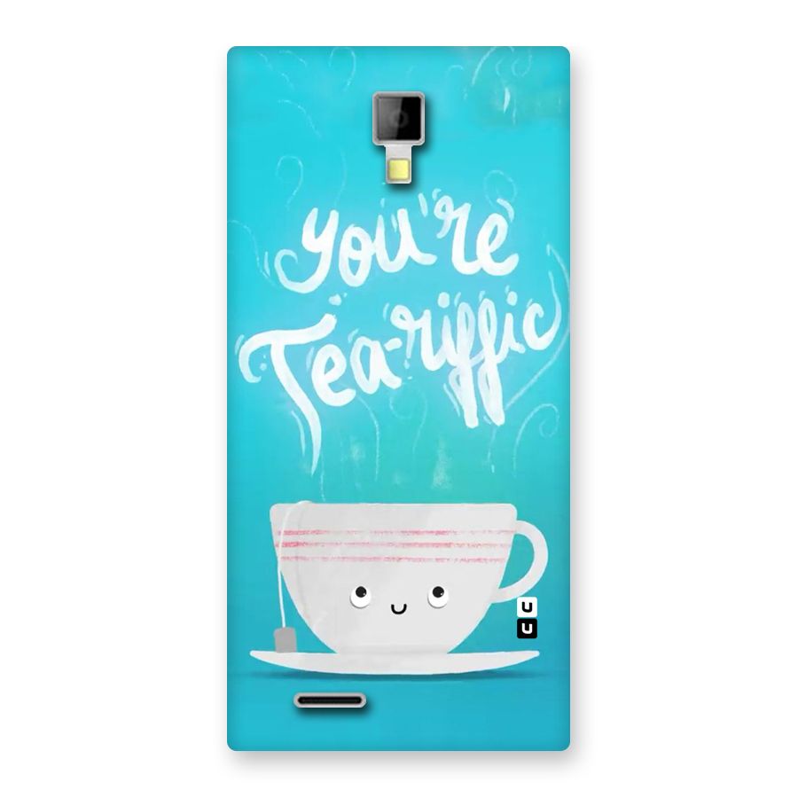 Tea-rific Back Case for Micromax Canvas Xpress A99
