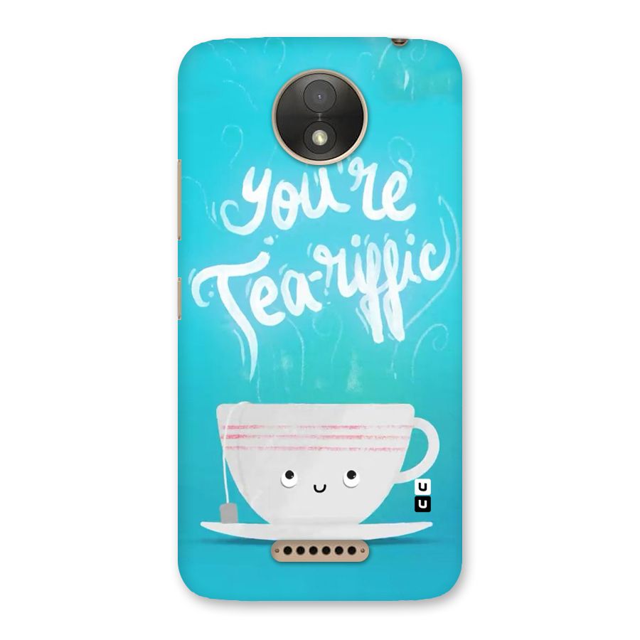 Tea-rific Back Case for Moto C Plus