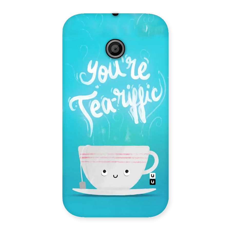 Tea-rific Back Case for Moto E