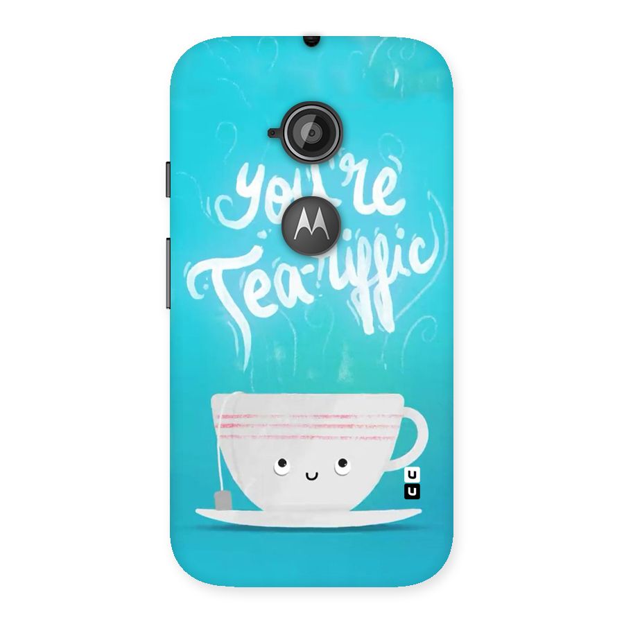 Tea-rific Back Case for Moto E 2nd Gen