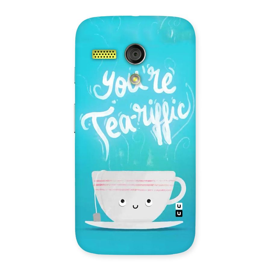 Tea-rific Back Case for Moto G