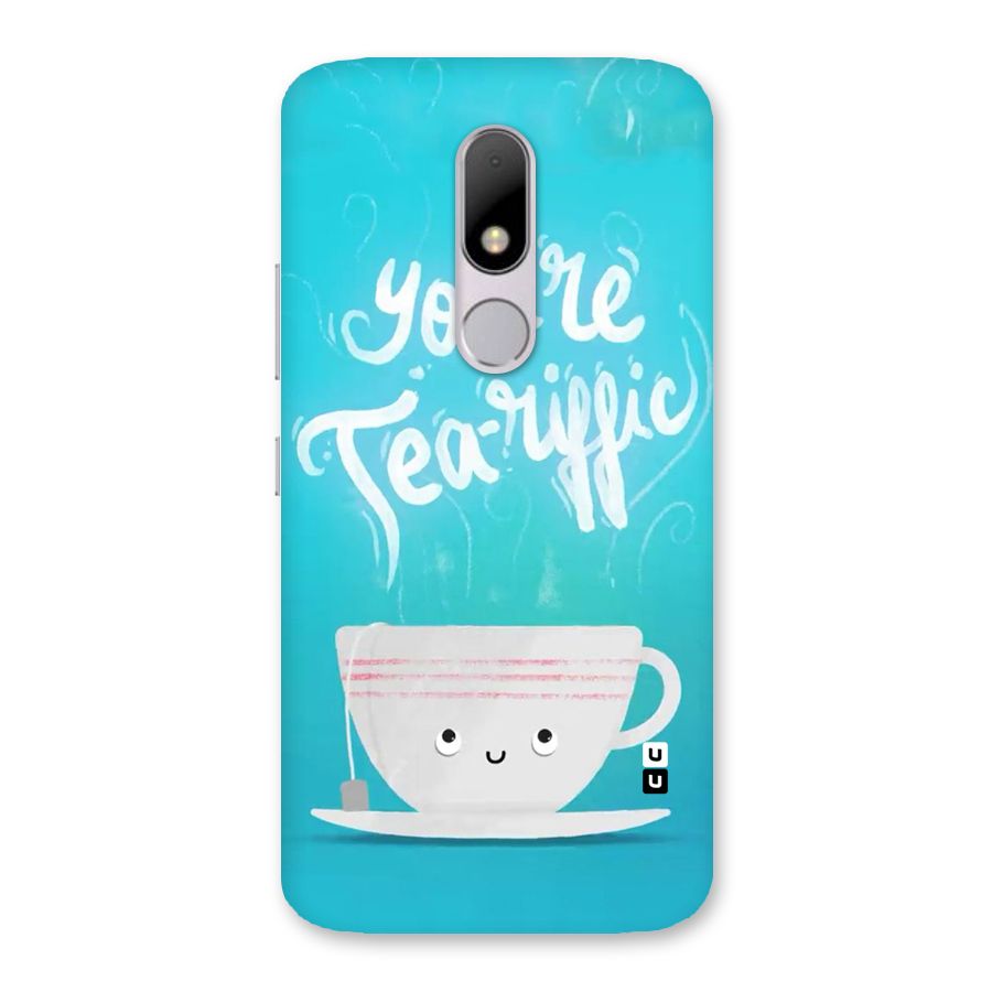 Tea-rific Back Case for Moto M