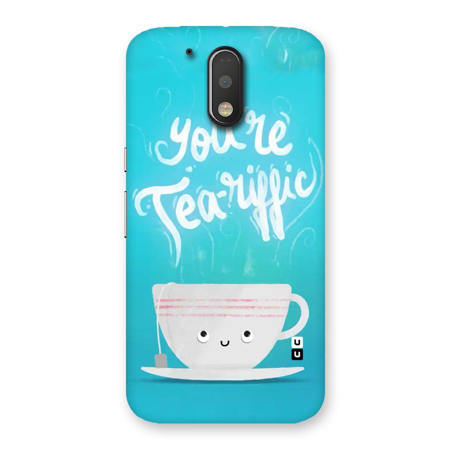 Tea-rific Back Case for Motorola Moto G4