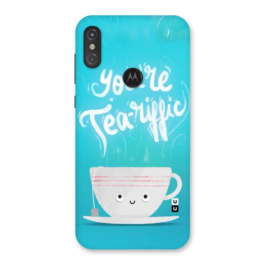Tea-rific Back Case for Motorola One Power