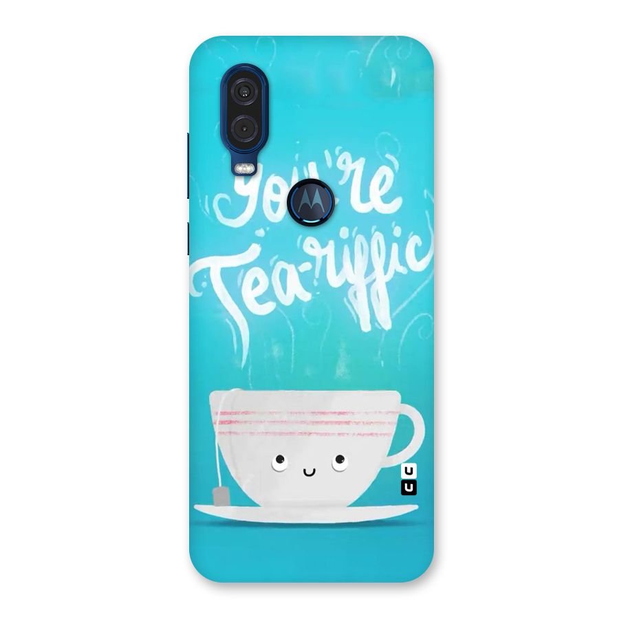 Tea-rific Back Case for Motorola One Vision