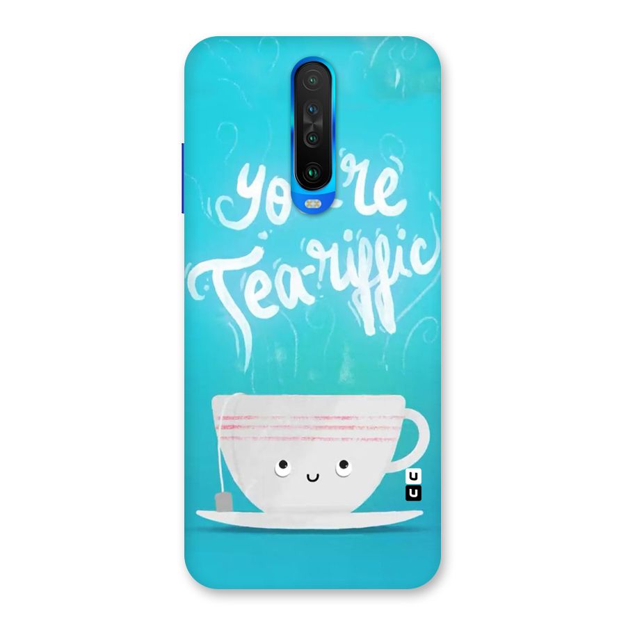 Tea-rific Back Case for Poco X2