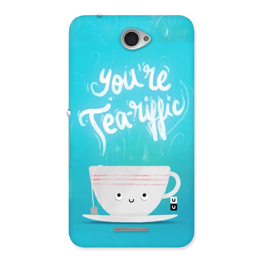 Tea-rific Back Case for Sony Xperia E4