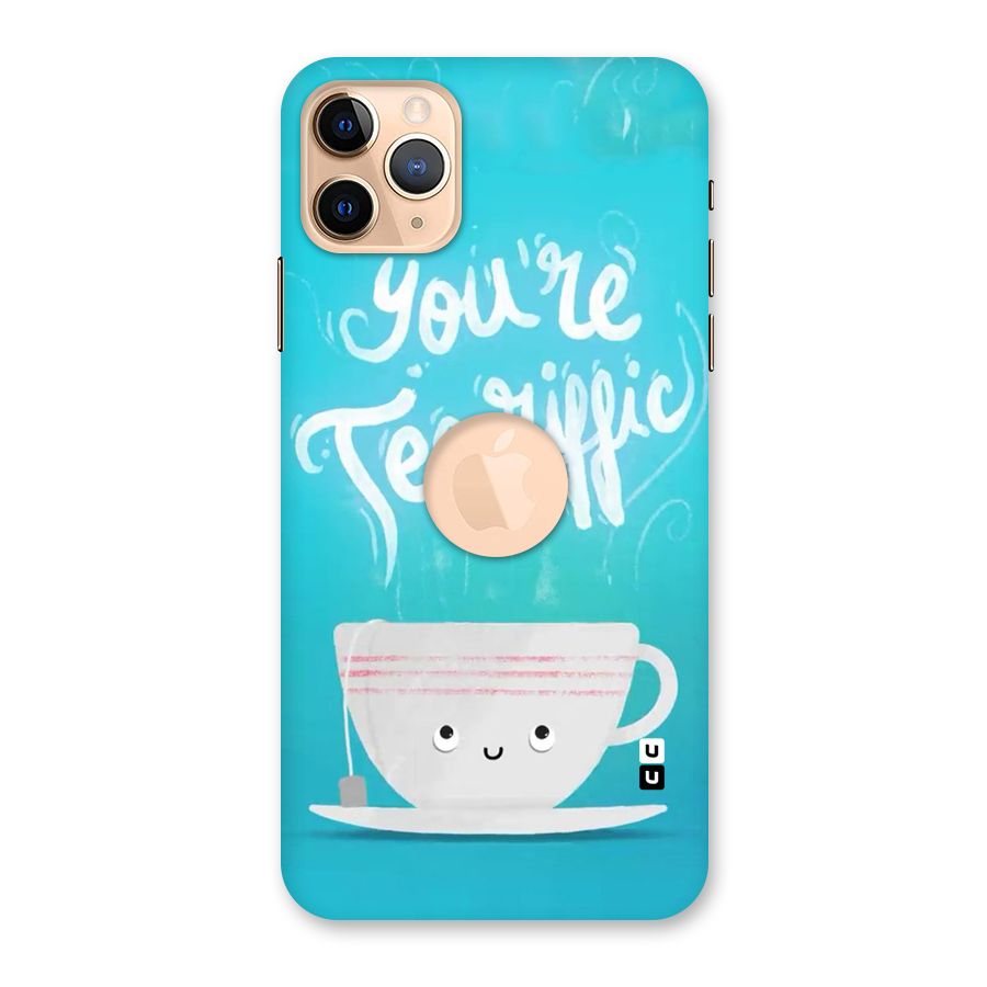Tea-rific Back Case for iPhone 11 Pro Max Logo Cut