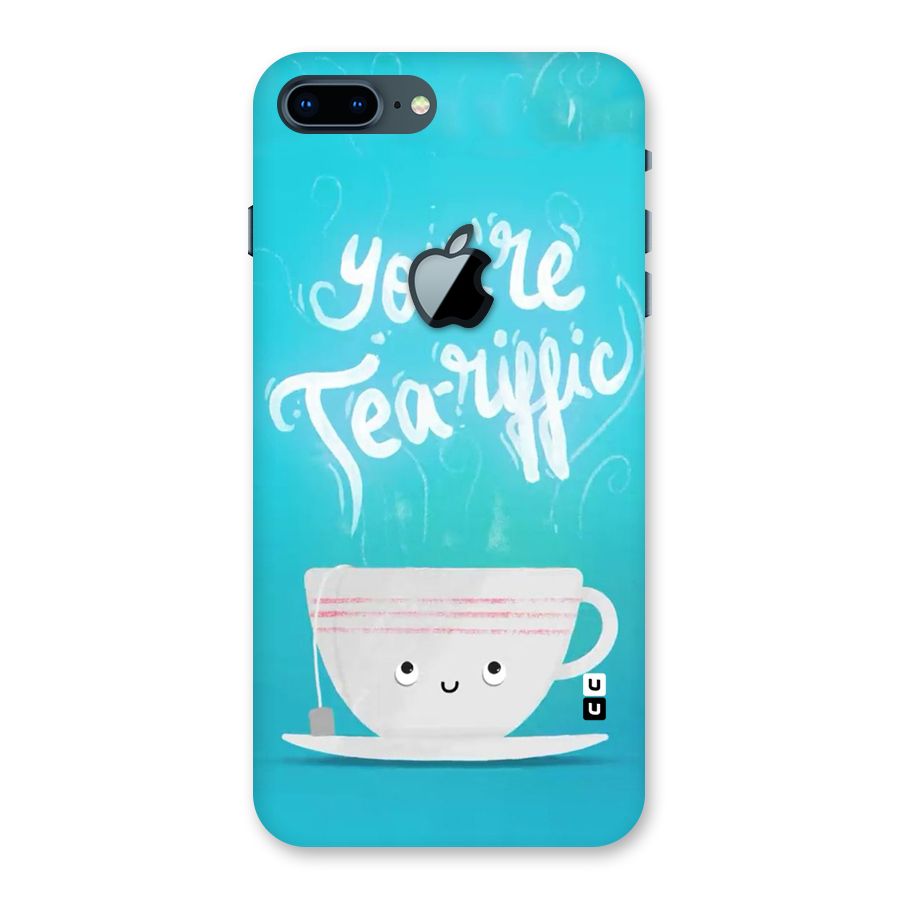 Tea-rific Back Case for iPhone 7 Plus Apple Cut
