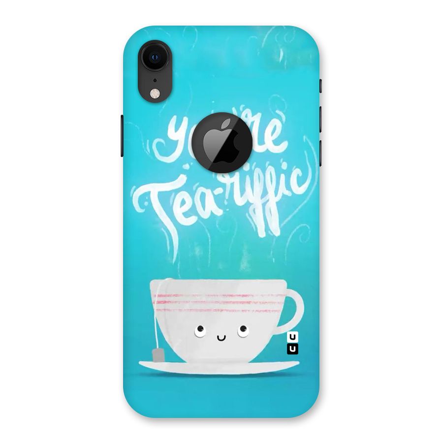 Tea-rific Back Case for iPhone XR Logo Cut