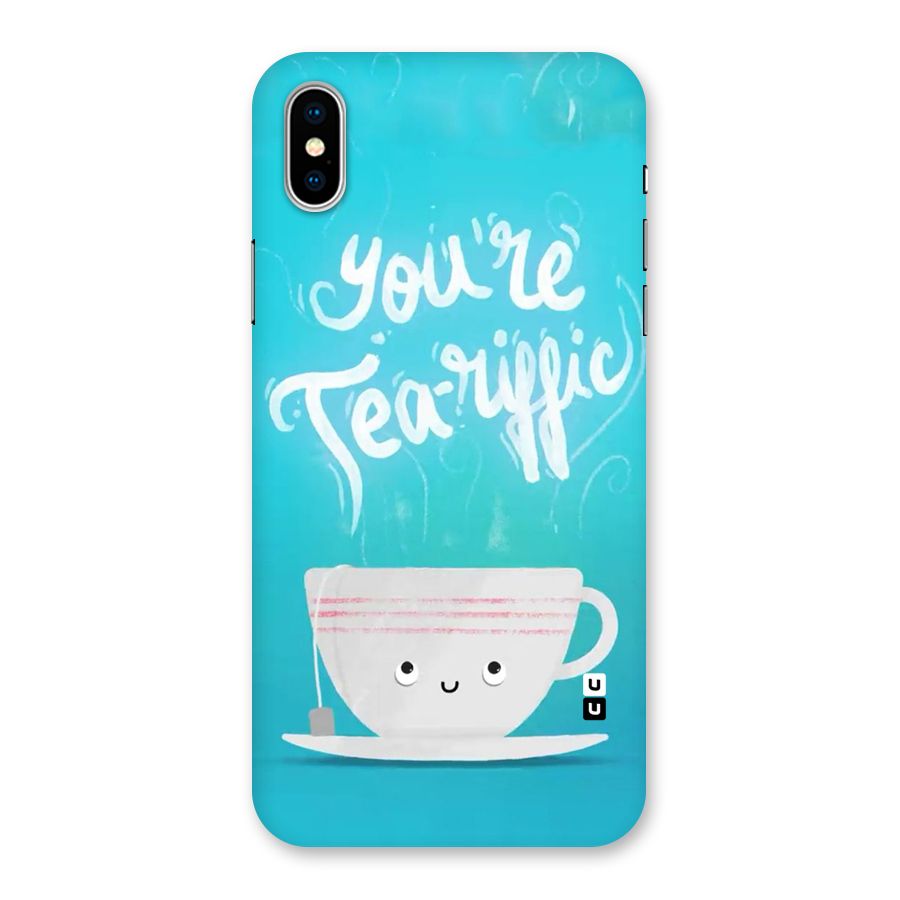 Tea-rific Back Case for iPhone XS