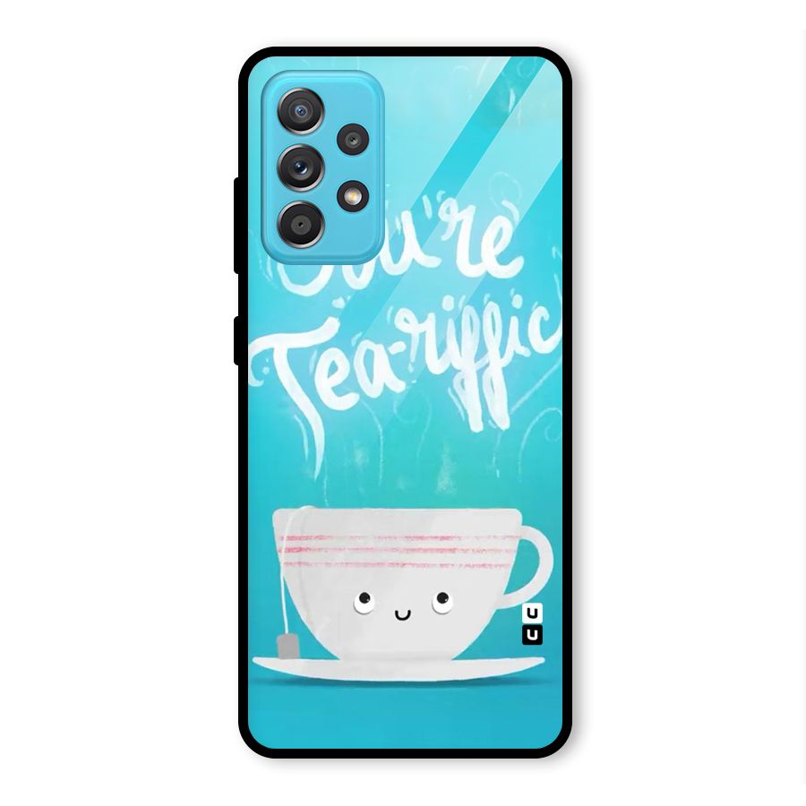 Tea-rific Glass Back Case for Galaxy A52