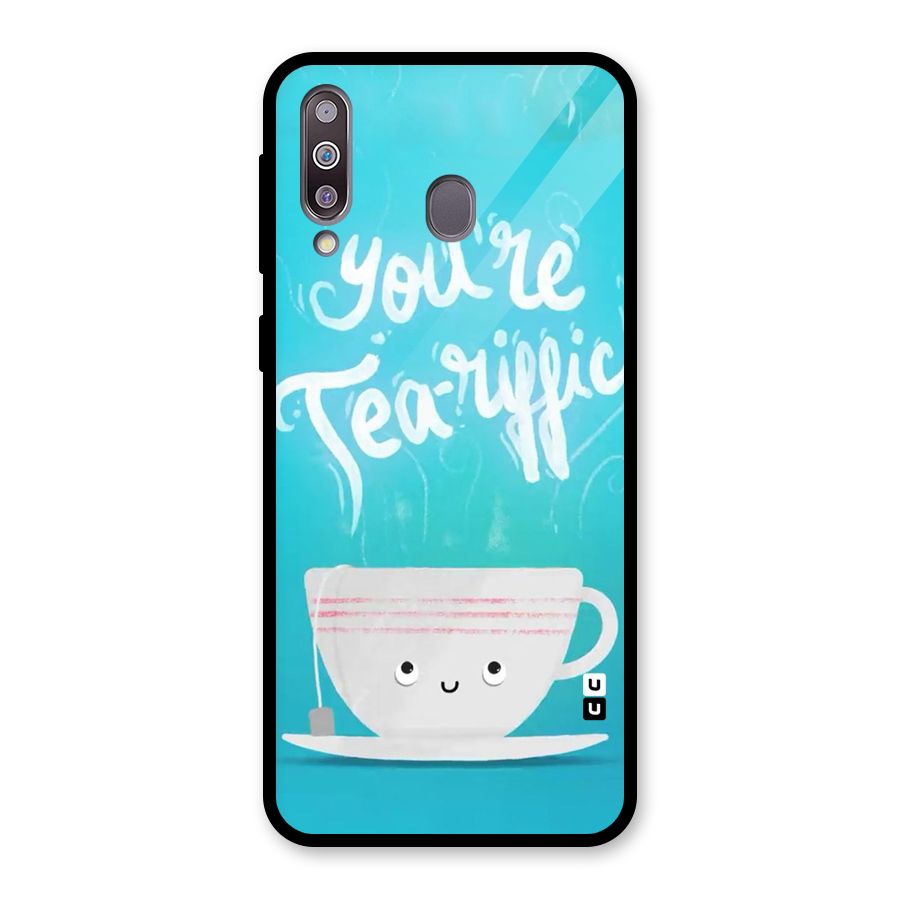 Tea-rific Glass Back Case for Galaxy M30