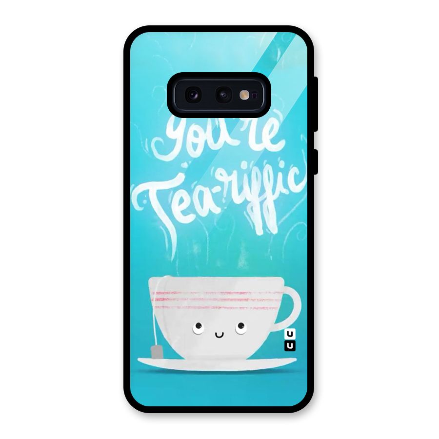 Tea-rific Glass Back Case for Galaxy S10e