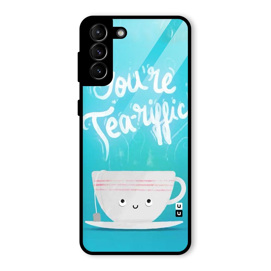 Tea-rific Glass Back Case for Galaxy S21 Plus