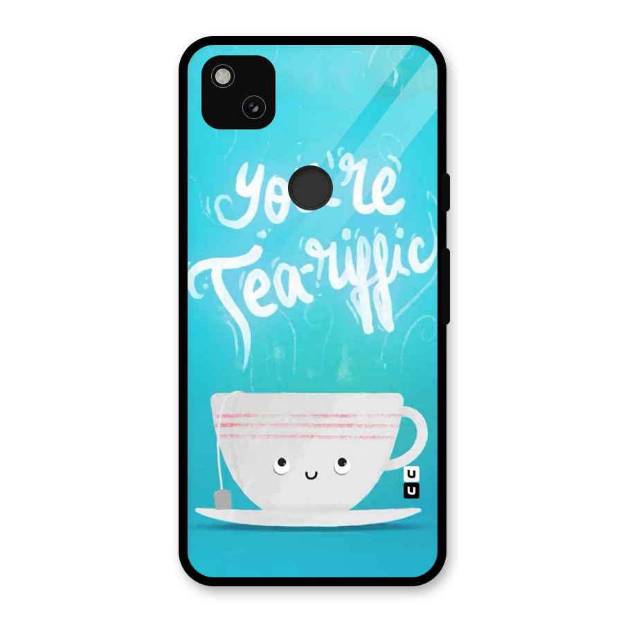 Tea-rific Glass Back Case for Google Pixel 4a