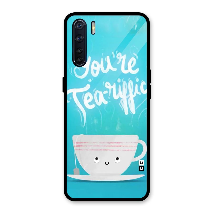 Tea-rific Glass Back Case for Oppo F15