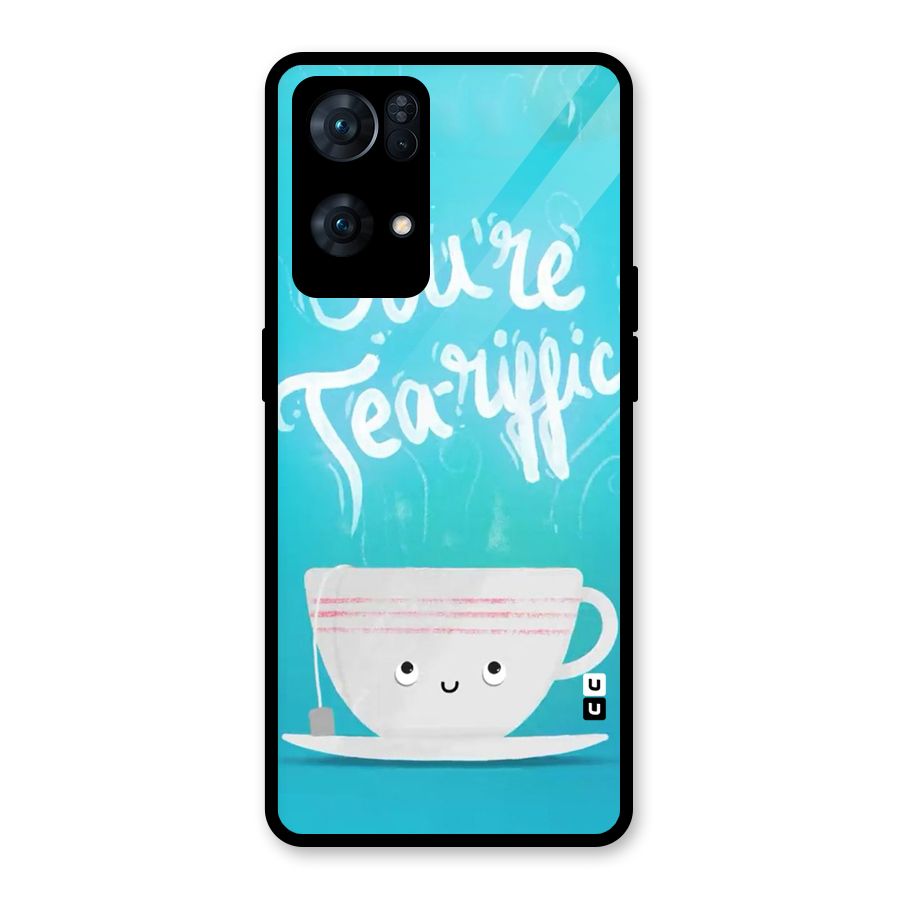 Tea-rific Glass Back Case for Oppo Reno7 Pro 5G