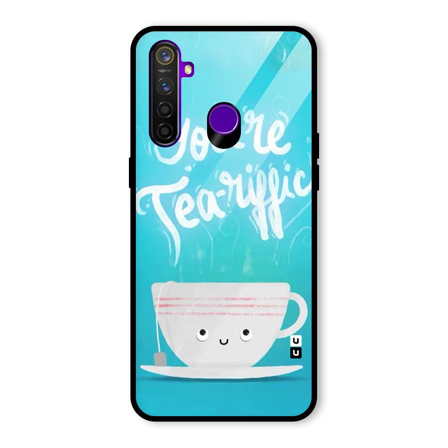 Tea-rific Glass Back Case for Realme 5 Pro
