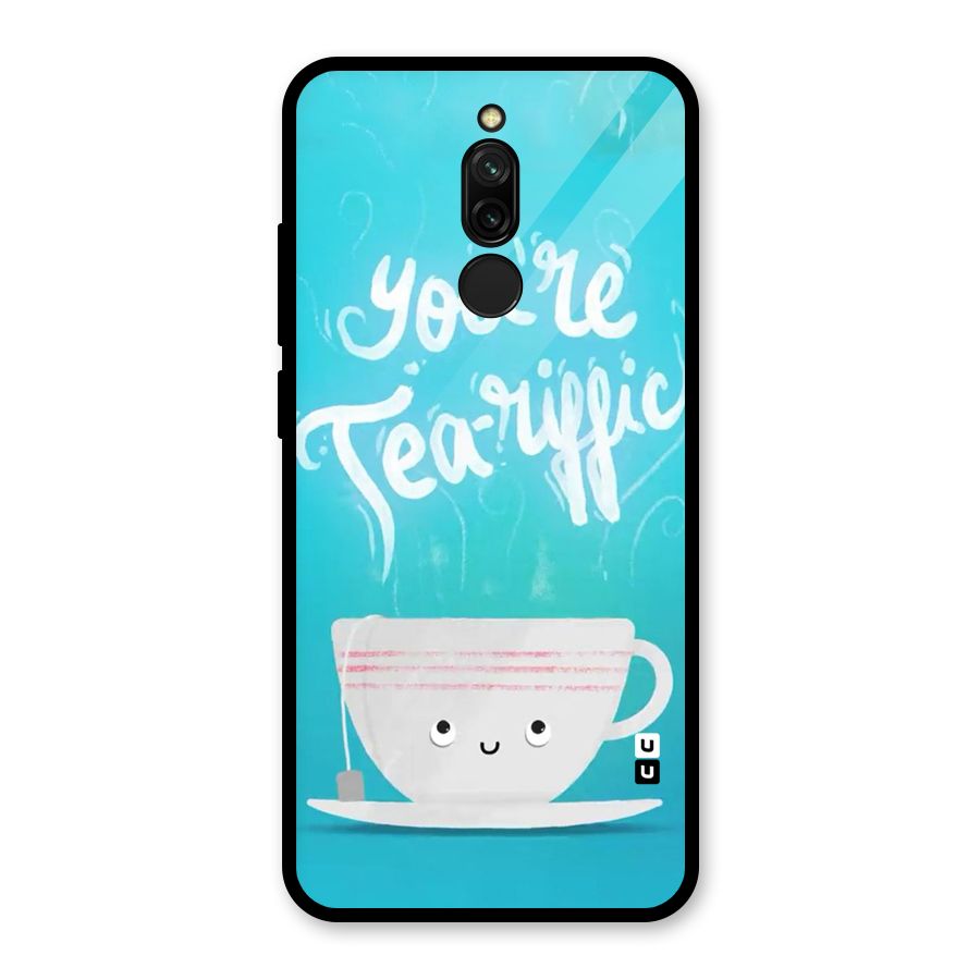 Tea-rific Glass Back Case for Redmi 8