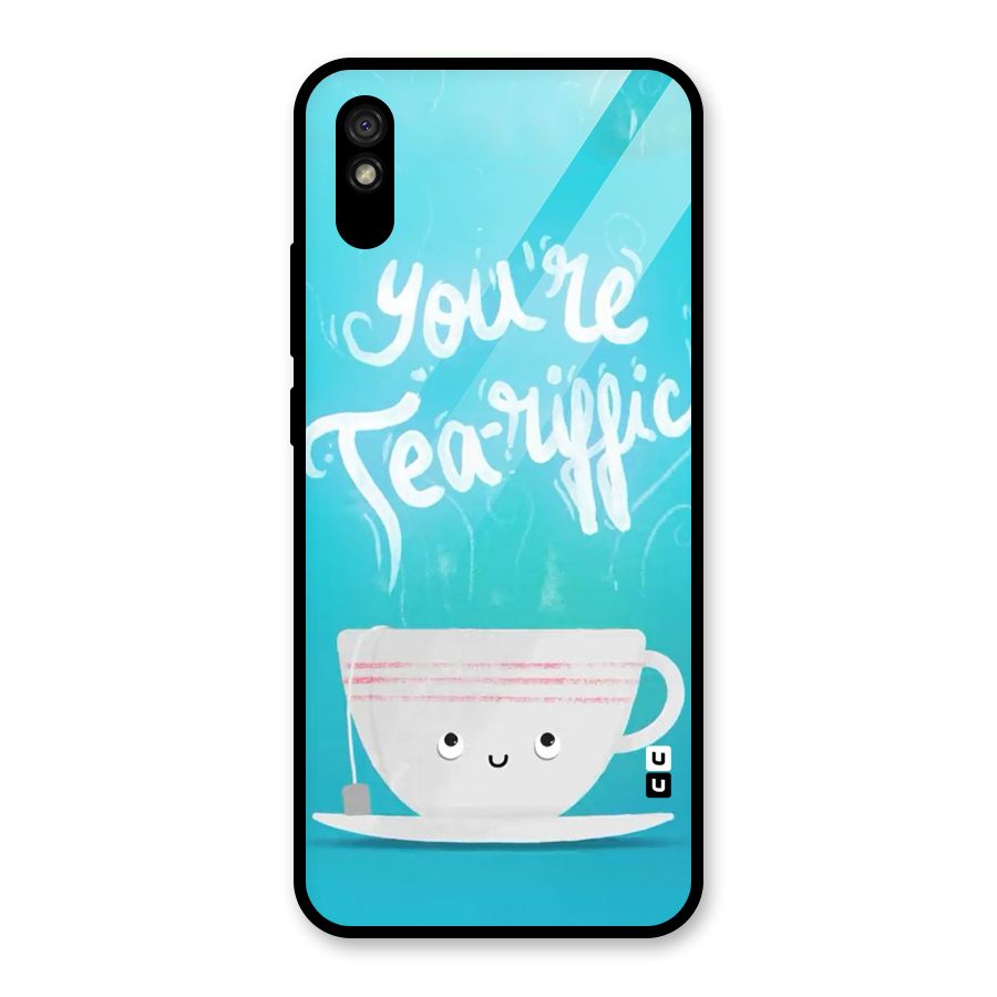 Tea-rific Glass Back Case for Redmi 9A