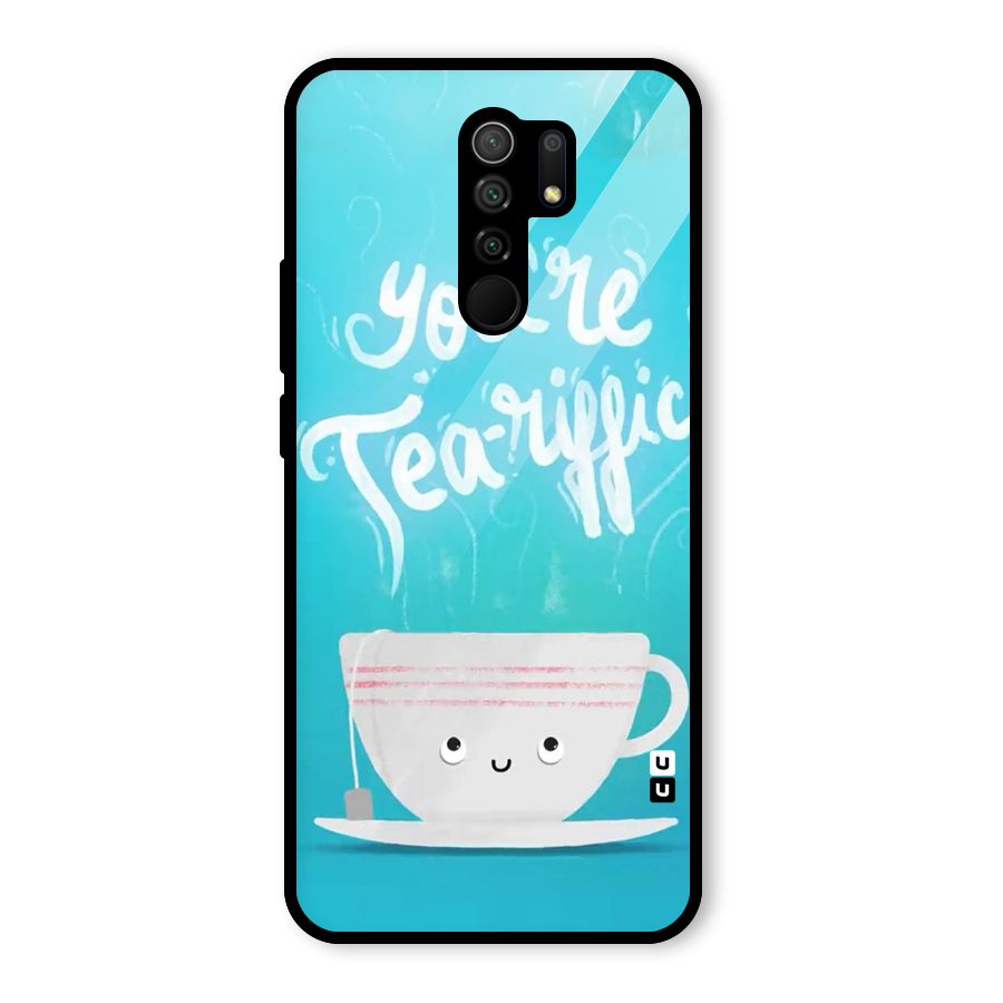 Tea-rific Glass Back Case for Redmi 9 Prime