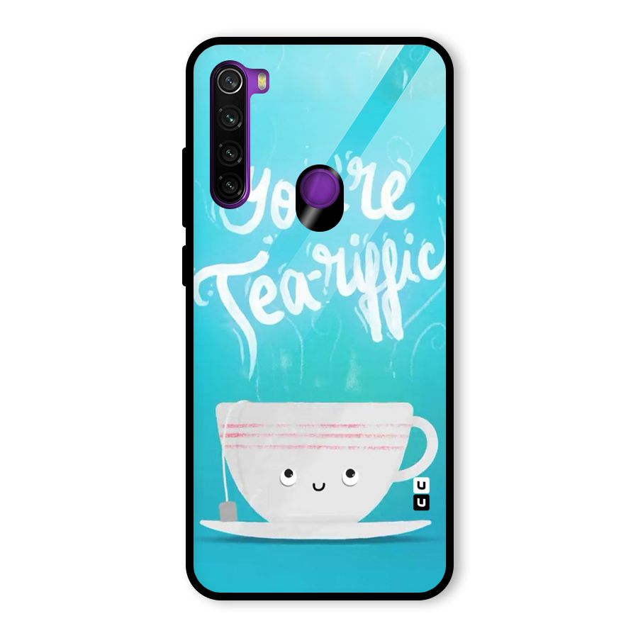 Tea-rific Glass Back Case for Redmi Note 8