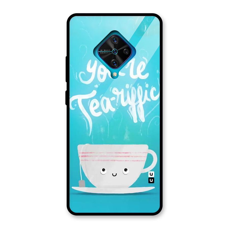 Tea-rific Glass Back Case for Vivo S1 Pro