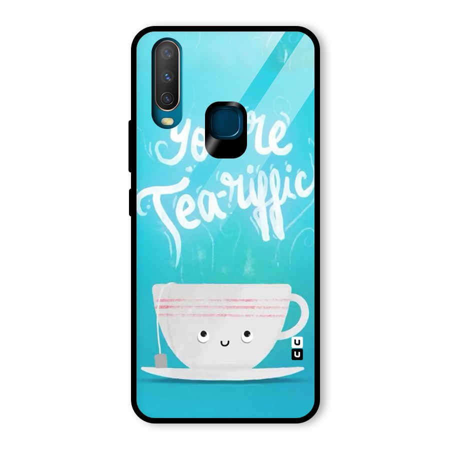 Tea-rific Glass Back Case for Vivo U10