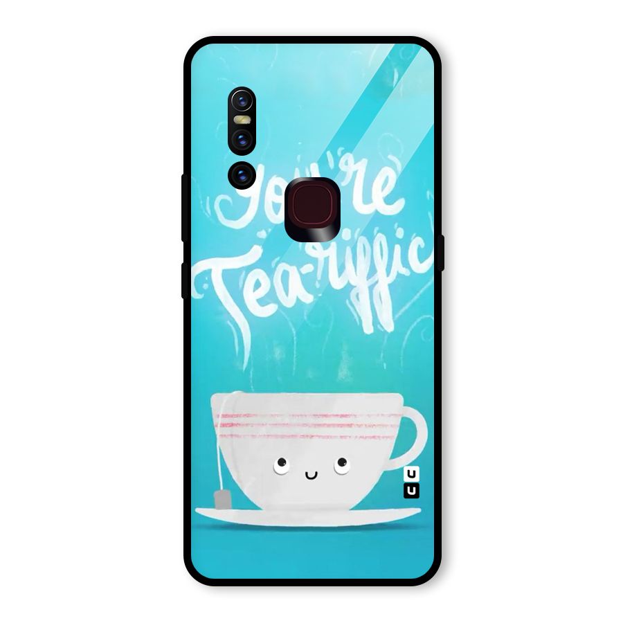 Tea-rific Glass Back Case for Vivo V15