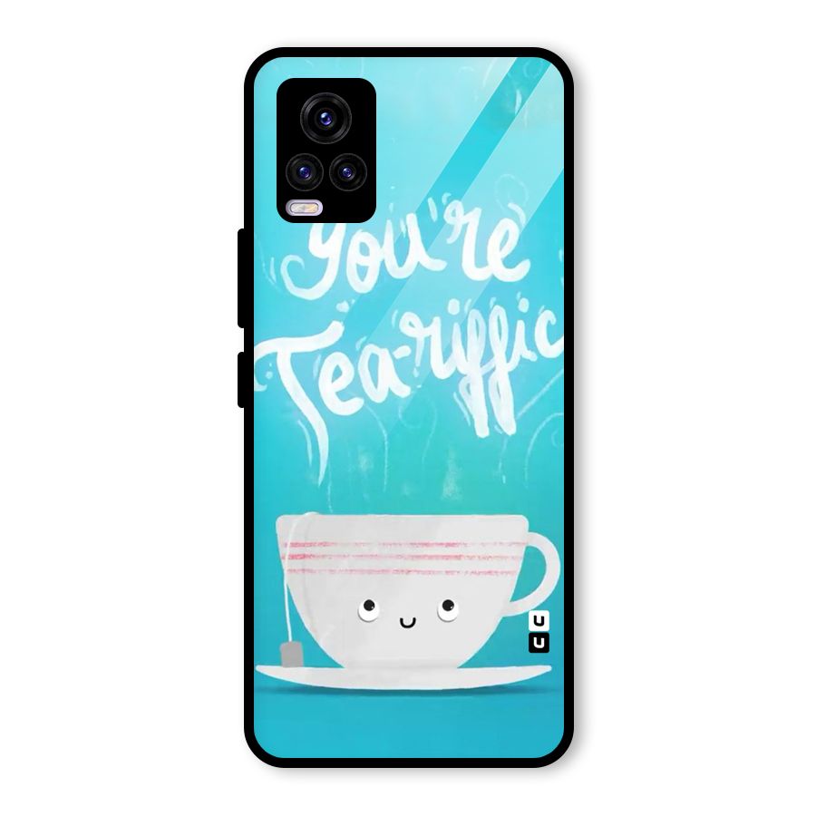 Tea-rific Glass Back Case for Vivo V20