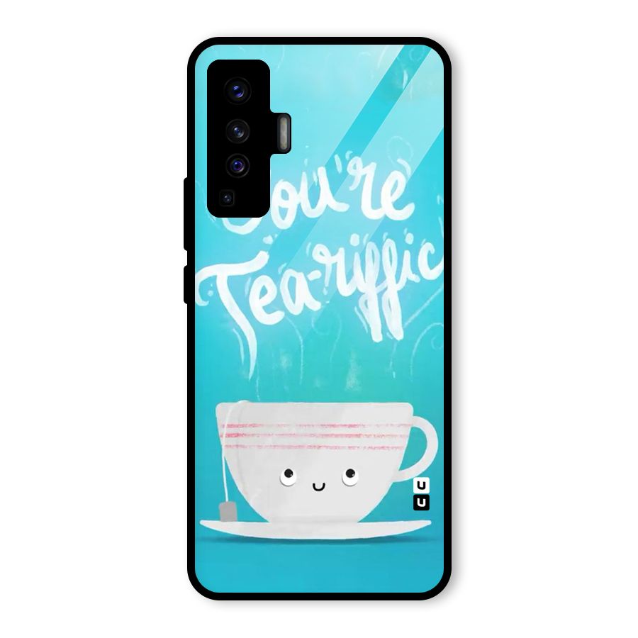 Tea-rific Glass Back Case for Vivo X50