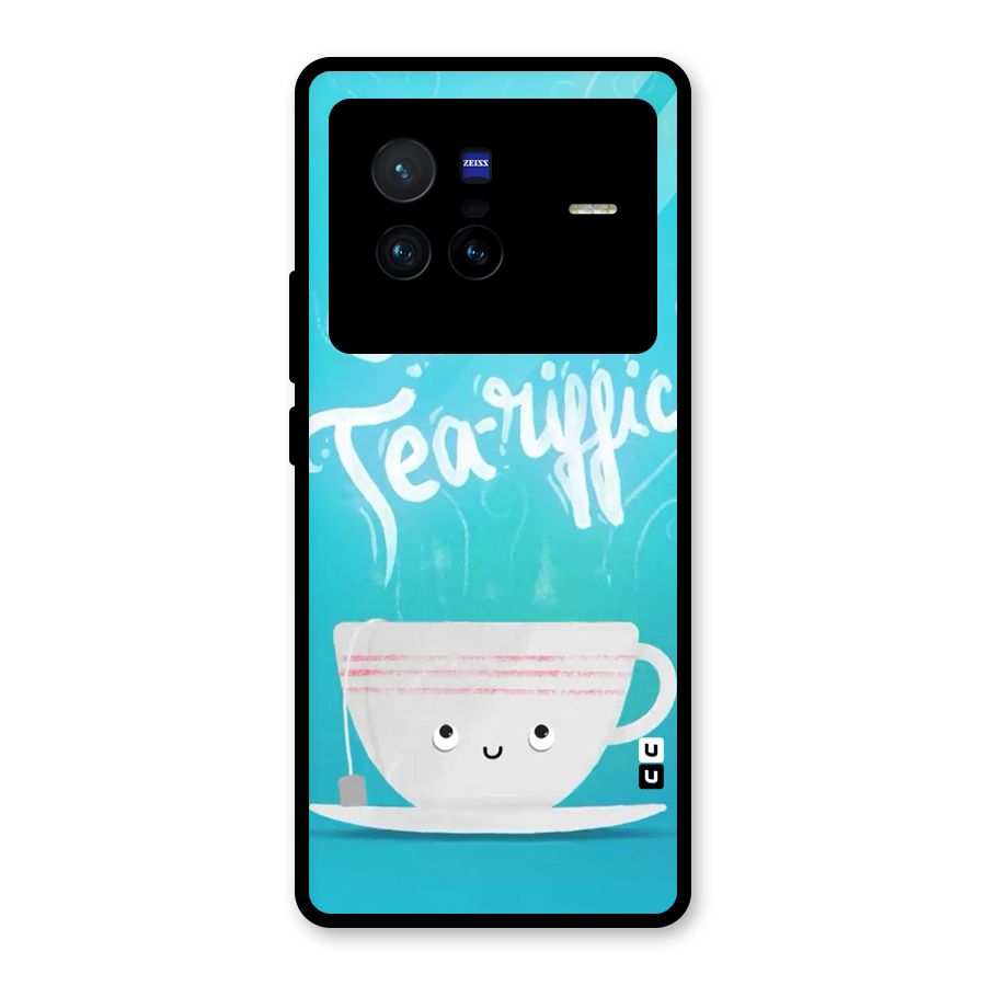 Tea-rific Glass Back Case for Vivo X80