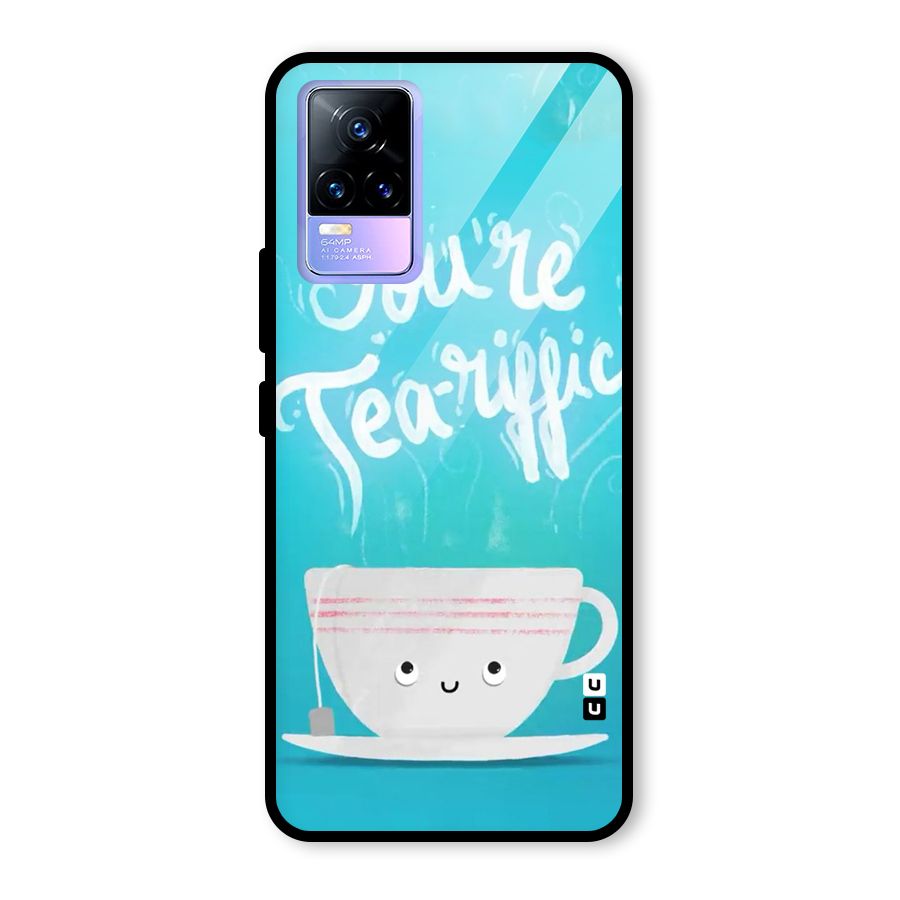 Tea-rific Glass Back Case for Vivo Y73