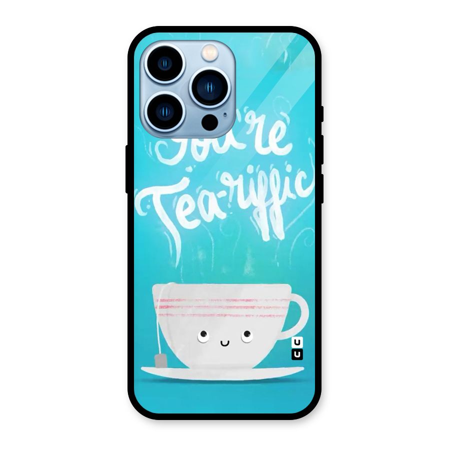 Tea-rific Glass Back Case for iPhone 13 Pro