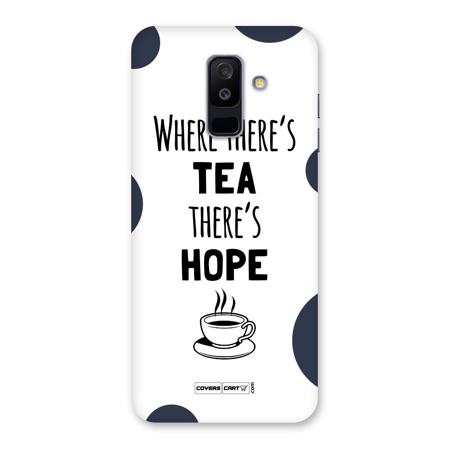 Tea Hope Back Case for Galaxy A6 Plus