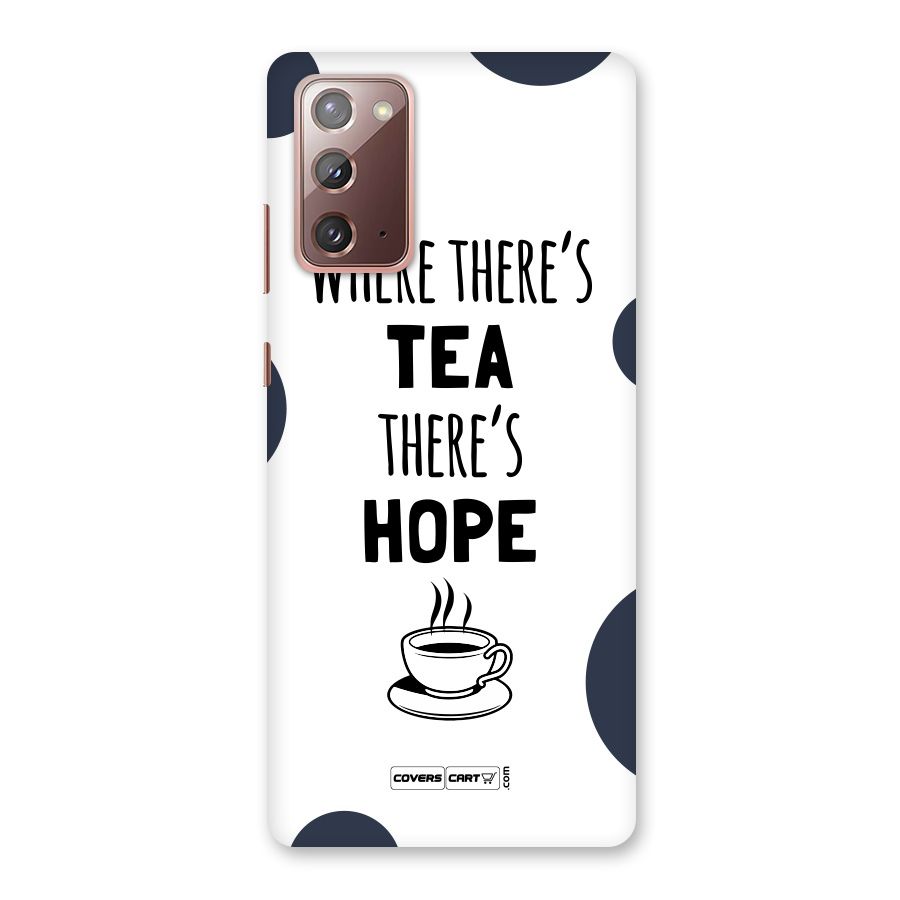 Tea Hope Back Case for Galaxy Note 20