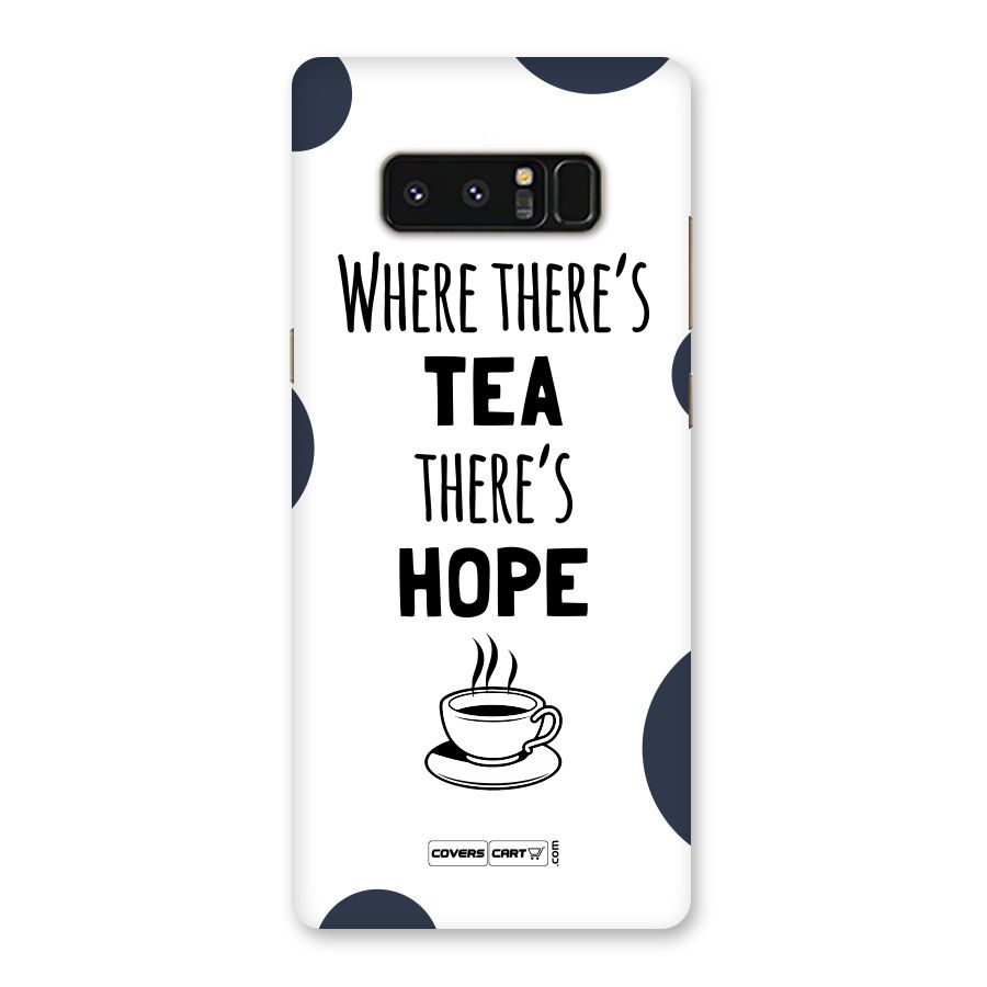 Tea Hope Back Case for Galaxy Note 8