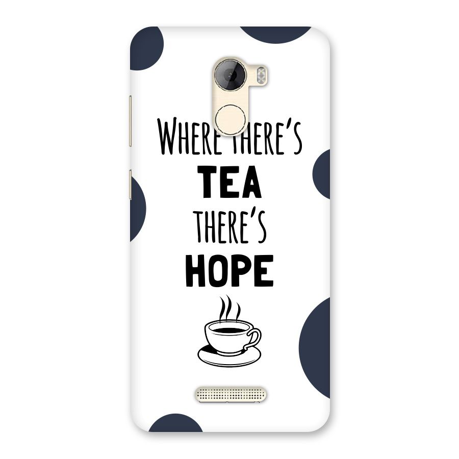 Tea Hope Back Case for Gionee A1 LIte